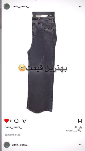 شلوار پینترستی